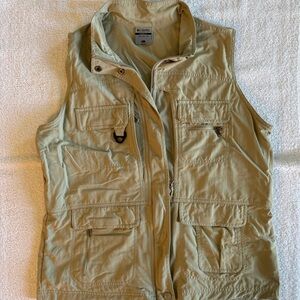 Columbia Beige Outdoor Vest